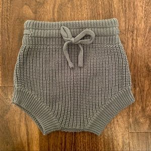 Mebie Baby Knit Bloomers Teal: 6-12 months